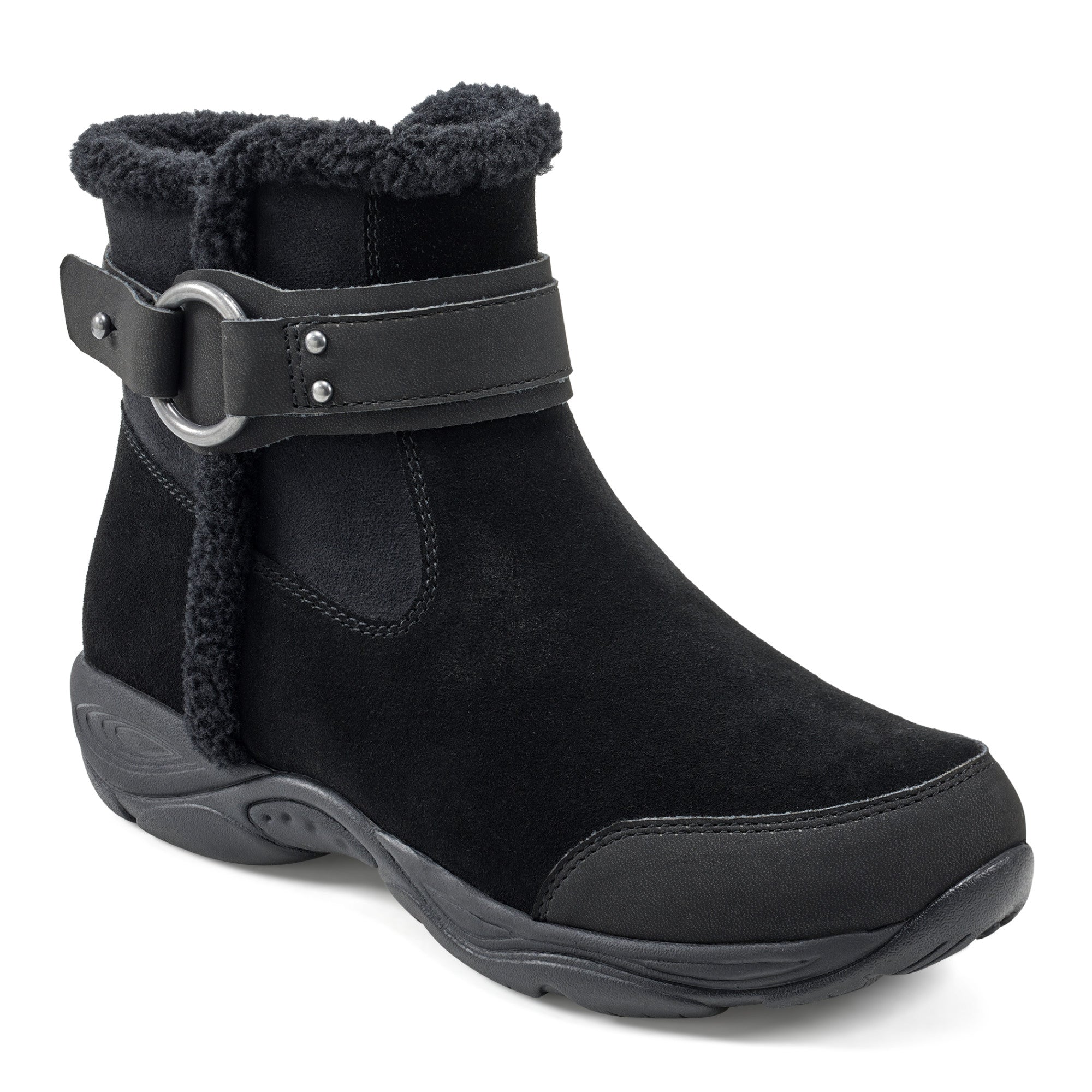 Easy spirit store black ankle boots